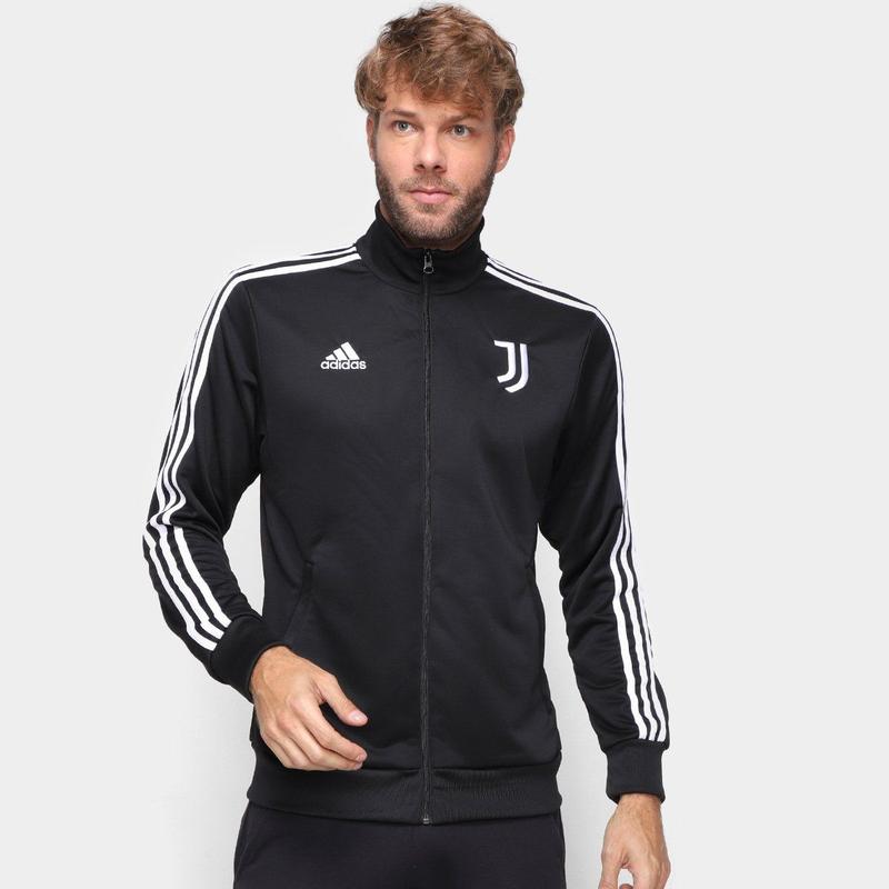 Jaqueta Juventus Adidas 3-Stripes Masculina - Jaqueta e Casaco